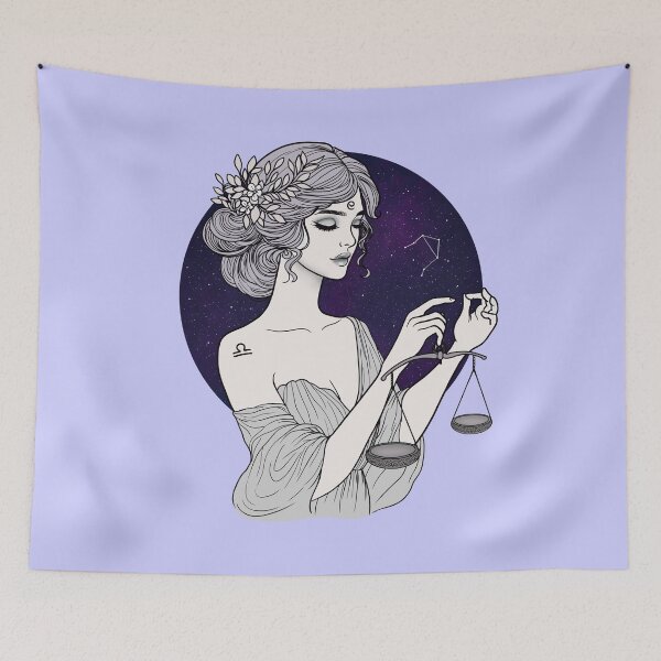 Item preview, Liora the Libra - Periwinkle designed and sold by MaryAura.