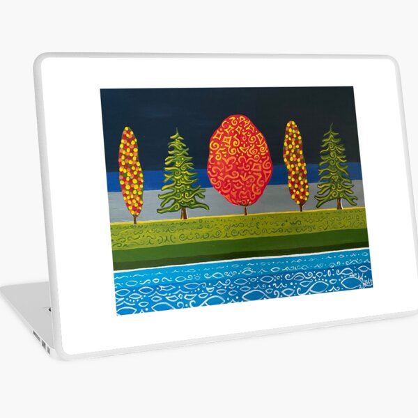 Item preview, Swirling trees designed and sold by LauraWrightPaints.