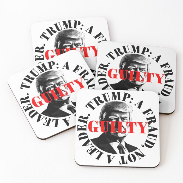 Item preview, President Donald Trump guilty. Protest slogan. designed and sold by Drone-tees.