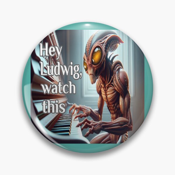 Item preview, Hey Ludwig, Watch This designed and sold by Surreallytee.
