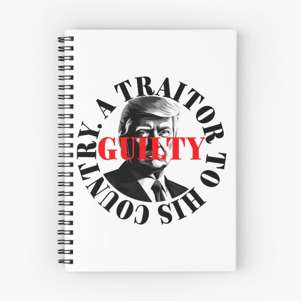 Item preview, President Donald Trump guilty. Protest slogan. designed and sold by Drone-tees.