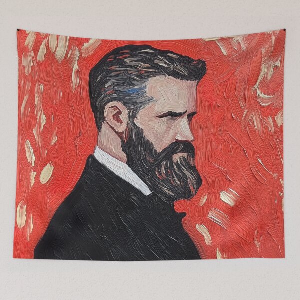 Item preview, Bram Stoker | Post-impressionist painting style designed and sold by ComicsFactory.
