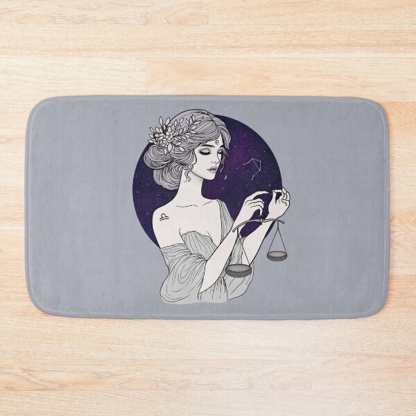 Item preview, Liora the Libra - Moonlit Gray designed and sold by MaryAura.