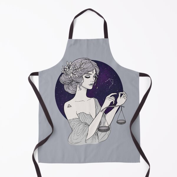 Item preview, Liora the Libra - Moonlit Gray designed and sold by MaryAura.
