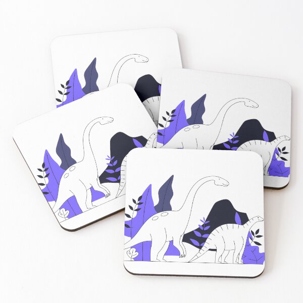 Item preview, Dinos Chill Adorable Illustrations Drawing Doodle Sketche designed and sold by ART ATTACK ZONE.