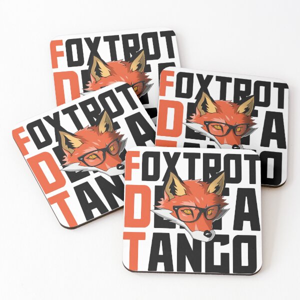 Item preview, Foxtrot Delta Tango - Orange and black designed and sold by Mahmoud Salah.