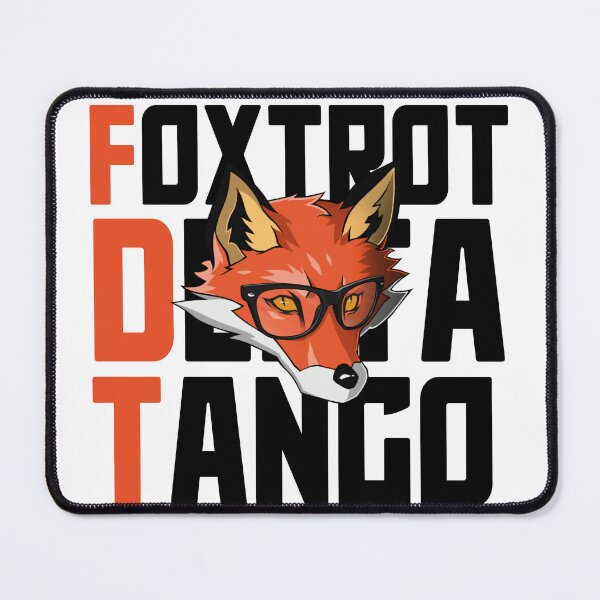 Item preview, Foxtrot Delta Tango - Orange and black designed and sold by Mahmoud Salah.