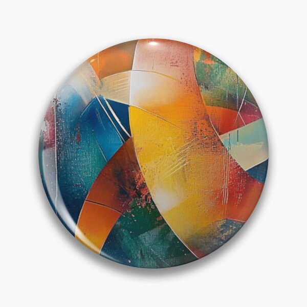 Item preview, Colorful design in blue and orange tones designed and sold by Jhevva.