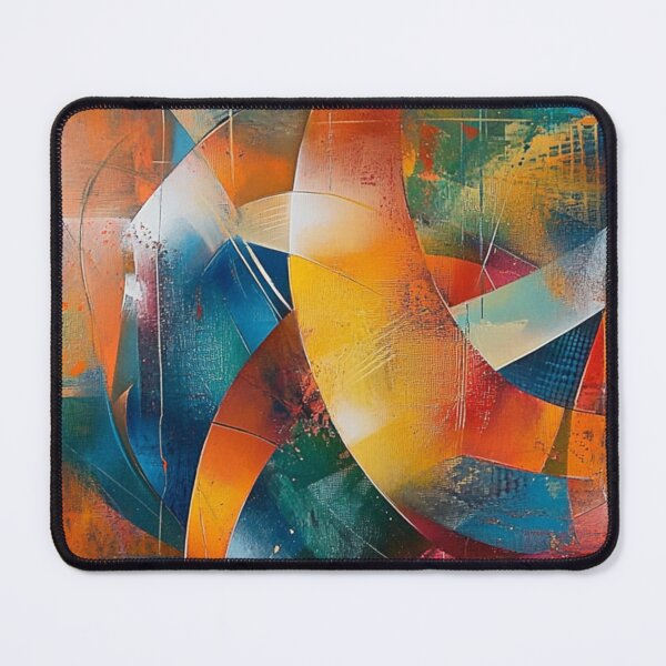 Item preview, Colorful design in blue and orange tones designed and sold by Jhevva.