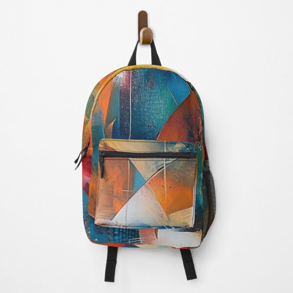 Item preview, Colorful design in blue and orange tones designed and sold by Jhevva.