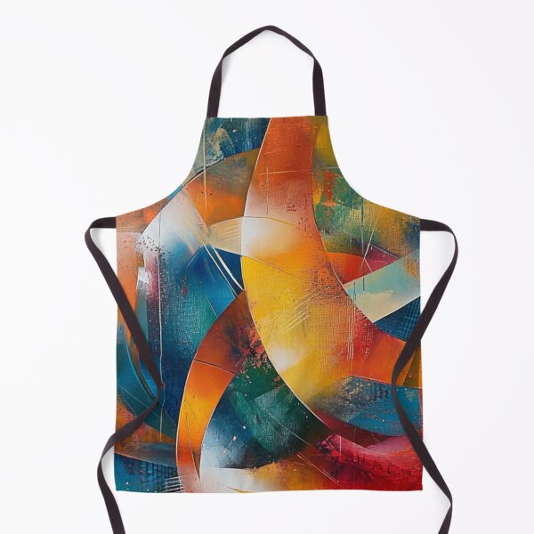 Item preview, Colorful design in blue and orange tones designed and sold by Jhevva.