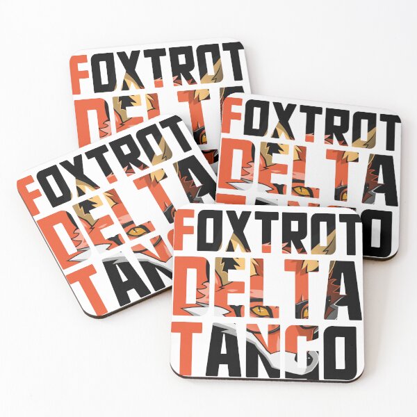 Item preview, Foxtrot Delta Tango - Orange and black designed and sold by Mahmoud Salah.