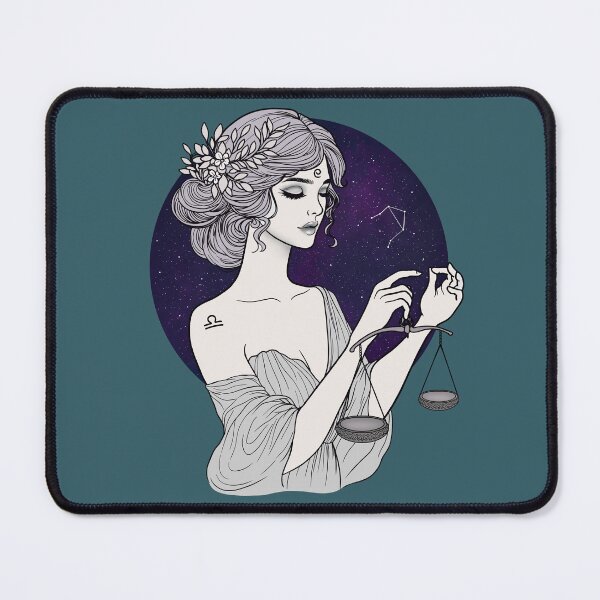 Item preview, Liora the Libra - Midnight Teal designed and sold by MaryAura.