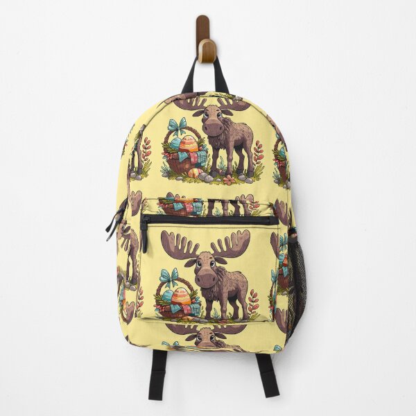 Item preview, Moose with an Easter Basket designed and sold by Ghost on Toast.