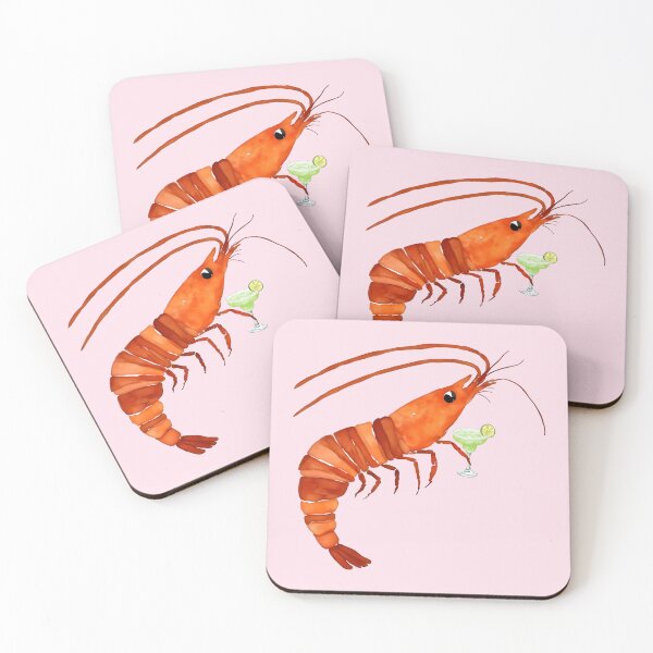 Item preview, Margarita Shrimp - Watercolor Art, Shrimp Cocktail designed and sold by Magnolia Valley Art.