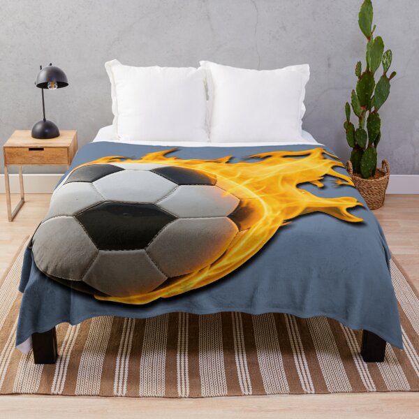 Item preview, FIRE FOOTBALL (#6B809B) designed and sold by Marlon Oseguera.