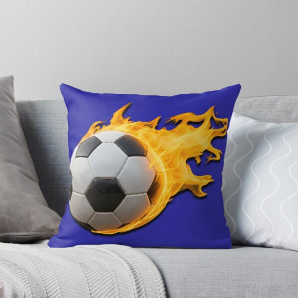 Item preview, FIRE FOOTBALL (#0000FF) designed and sold by Marlon Oseguera.