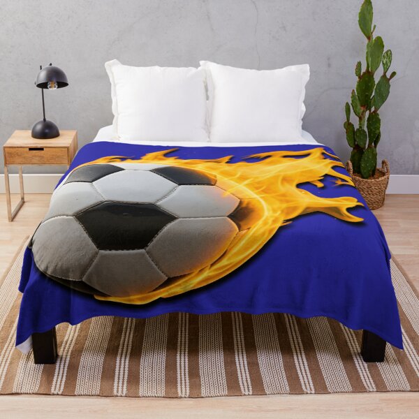 Item preview, FIRE FOOTBALL (#0000FF) designed and sold by Marlon Oseguera.