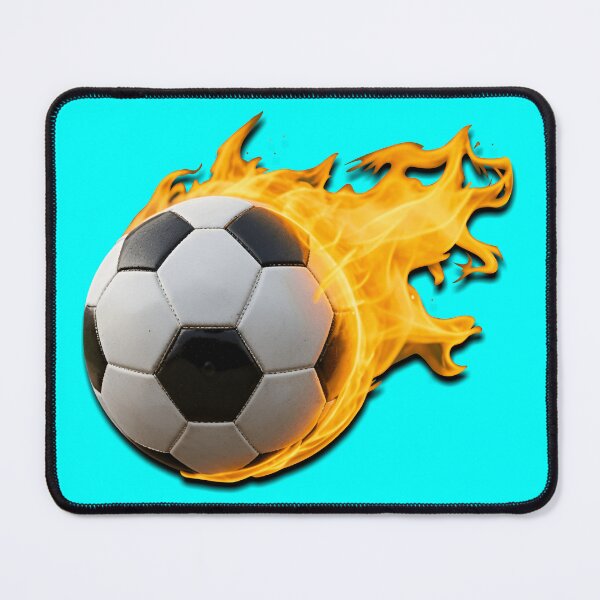 Item preview, FIRE FOOTBALL (#00FFFF) designed and sold by Marlon Oseguera.
