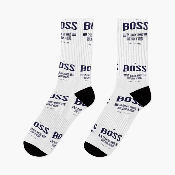 Item preview, Boss – I’m Already Thinking About Leaving the Building designed and sold by Syrupulse.