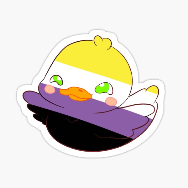 Item preview, Non-Binary Duckie! designed and sold by Metamorphmigus.