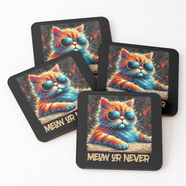 Item preview, MEOW OR NEVER designed and sold by threeABinks.