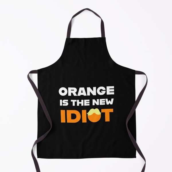 Item preview, Orange is the New Idiot - Funny Political Satire Anti President designed and sold by Sunserize Designs.