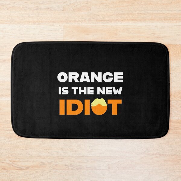 Item preview, Orange is the New Idiot - Funny Political Satire Anti President  designed and sold by Sunserize Designs.