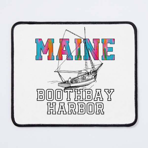 Item preview, Boothbay Maine (Sail) designed and sold by Whackadoodletee.