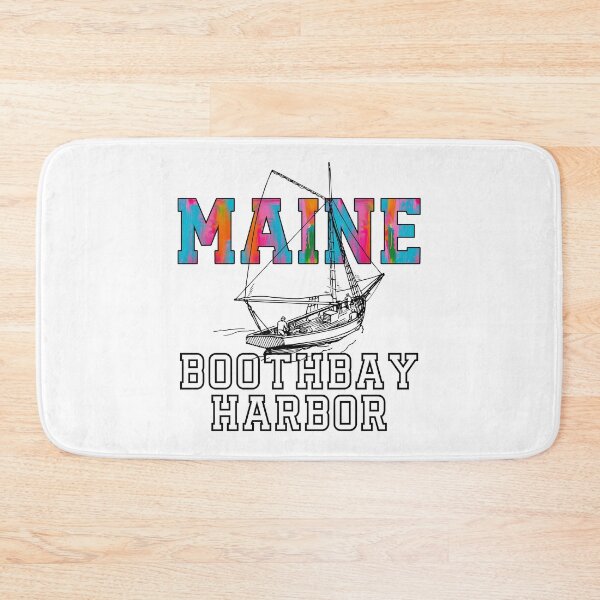 Item preview, Boothbay Maine (Sail) designed and sold by Whackadoodletee.