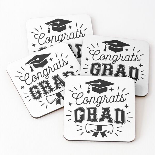 Item preview, Congrats Grad Graduation Celebration Design designed and sold by theartfulaspie.