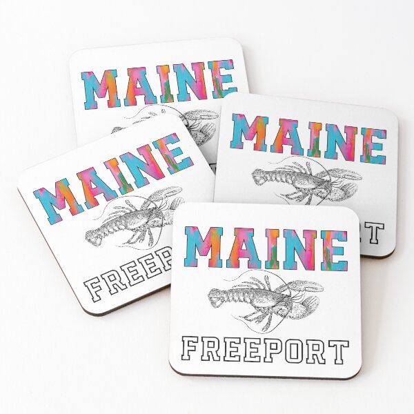 Item preview, Freeport Maine (Lobster) designed and sold by Whackadoodletee.