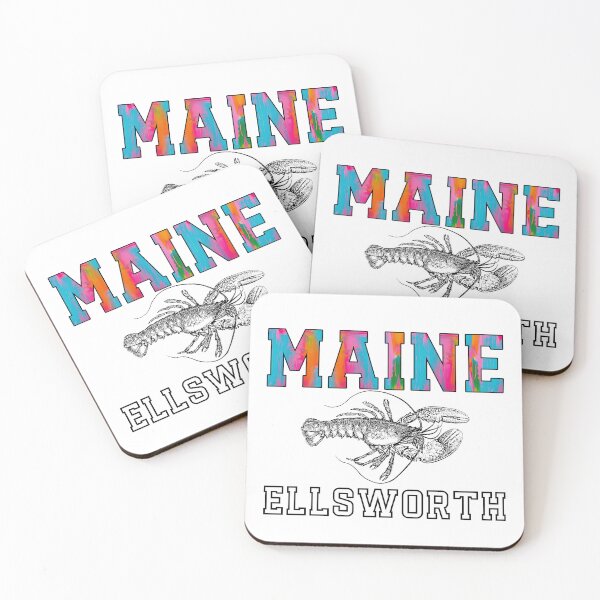 Item preview, Ellsworth Maine (Lobster) designed and sold by Whackadoodletee.