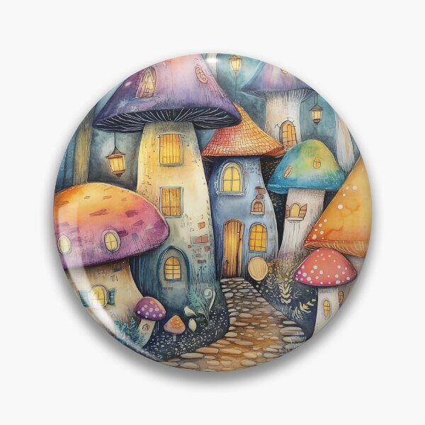 Item preview, Enchanted Mushroom Haven designed and sold by SporeandCanvas.