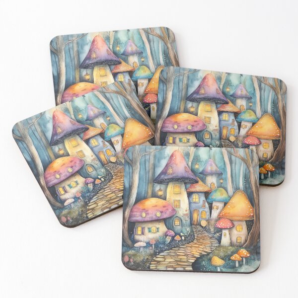 Item preview, Enchanted Mushroom Haven designed and sold by SporeandCanvas.