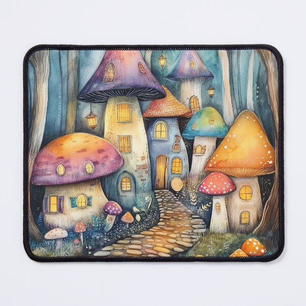 Item preview, Enchanted Mushroom Haven designed and sold by SporeandCanvas.