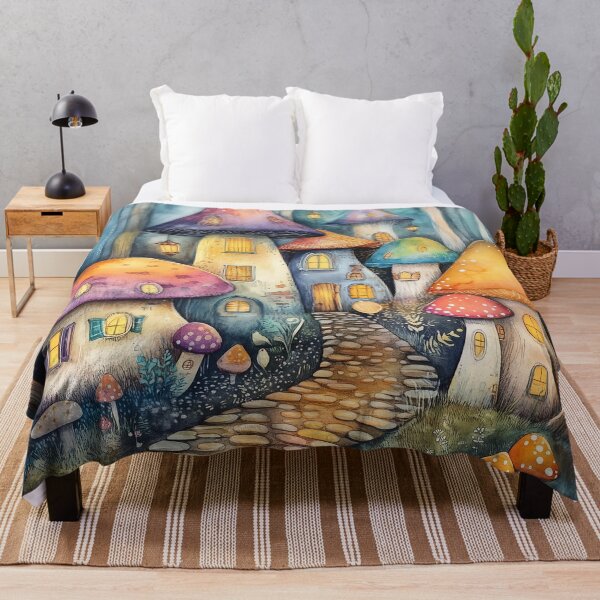 Item preview, Enchanted Mushroom Haven designed and sold by SporeandCanvas.