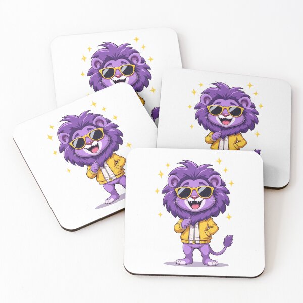 Item preview, Purple Lion Pop Star designed and sold by Ederson D'Mind.