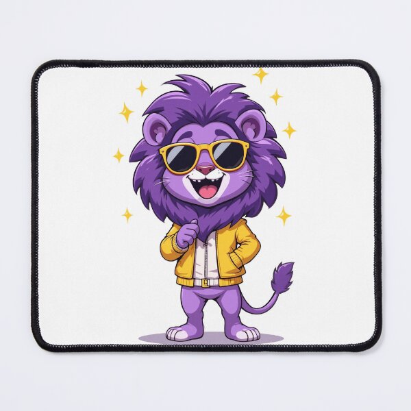 Item preview, Purple Lion Pop Star designed and sold by Ederson D'Mind.