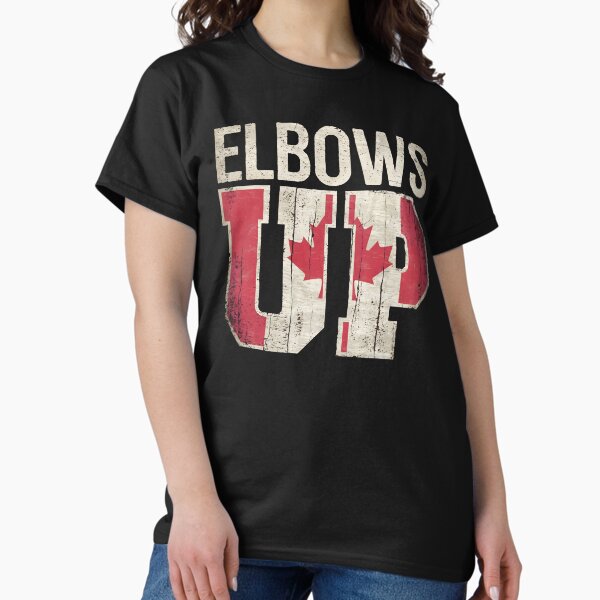 Item preview, Elbows Up – Mike Myers SNL Inspired Canadian Design designed and sold by Fragy72.
