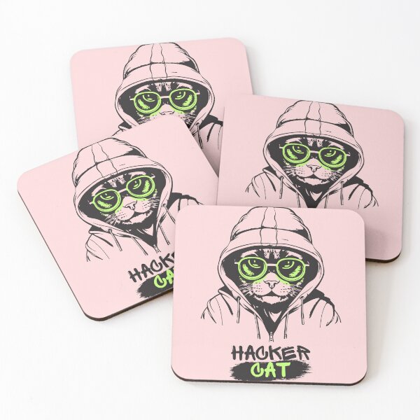 Item preview, Hacker Cat designed and sold by okmultimedia.