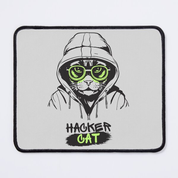 Item preview, Hacker Cat designed and sold by okmultimedia.