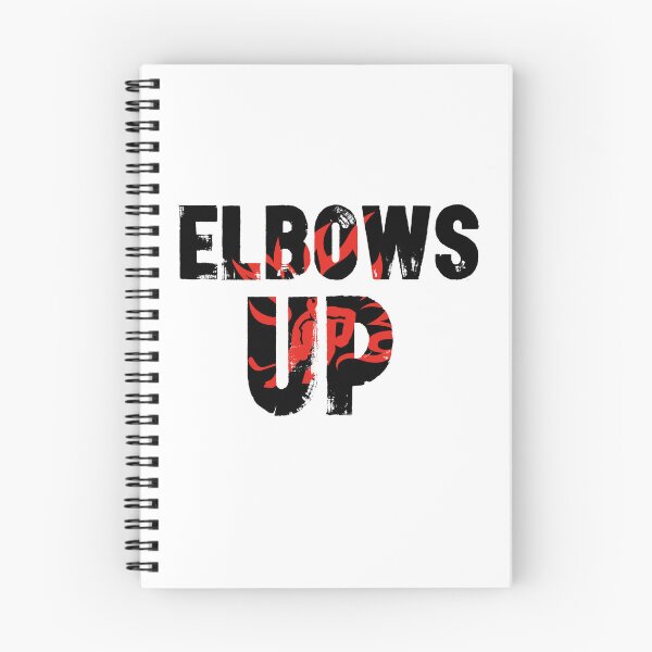 Item preview, Elbows Up - Hockey  designed and sold by Mahmoud Salah.