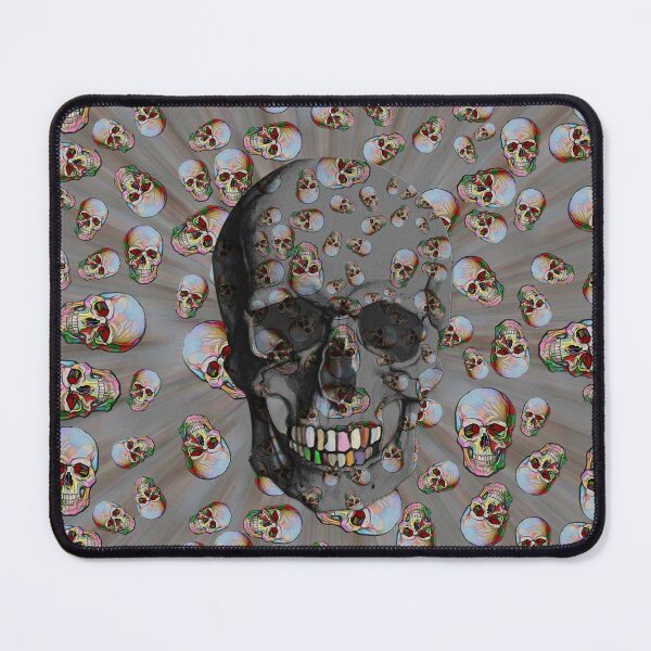 Item preview, Happy Skulls Random Pattern (Gray) designed and sold by Diego-t.
