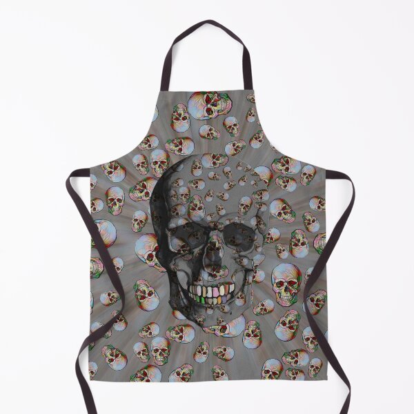 Item preview, Happy Skulls Random Pattern (Gray) designed and sold by Diego-t.