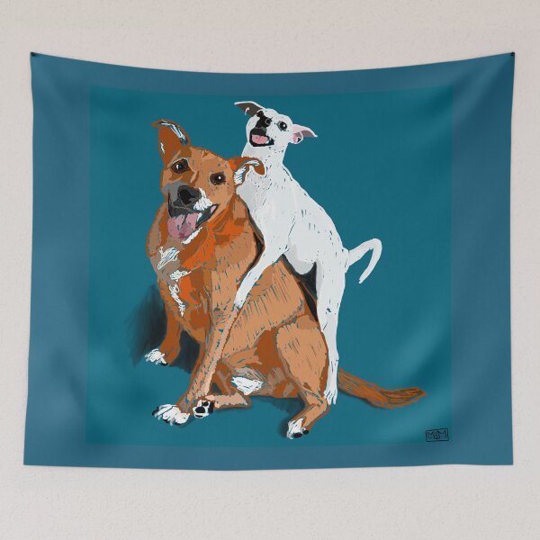Item preview, Best Pals  designed and sold by GanethLey.art.