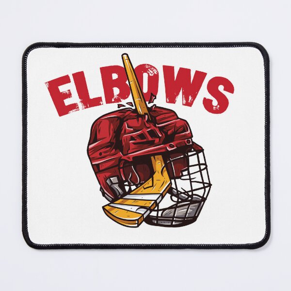 Item preview, Elbows Up - Hockey  designed and sold by Mahmoud Salah.