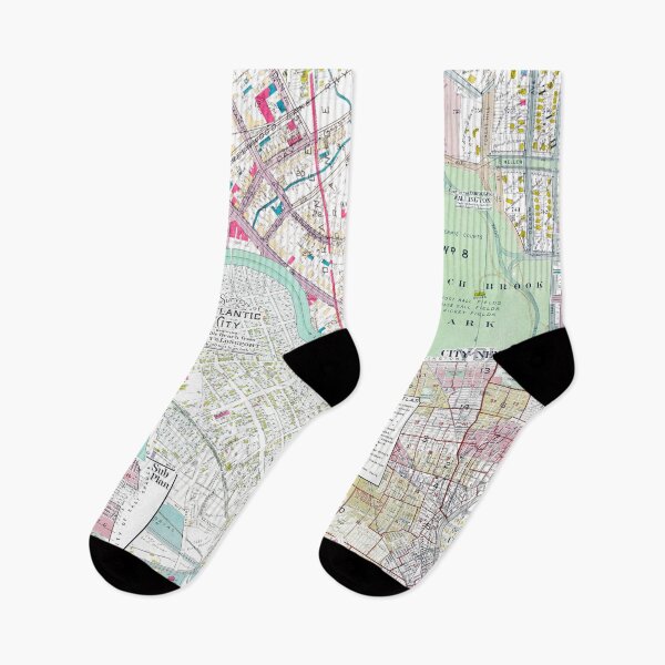 Item preview, Vintage Atlantic City Map designed and sold by Olivia Ossege.