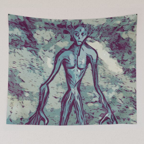 Item preview, Washed out alien designed and sold by Glenbobagins.