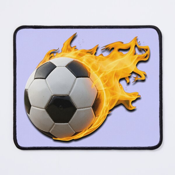 Item preview, FIRE FOOTBALL (#CCCCFF) designed and sold by Marlon Oseguera.